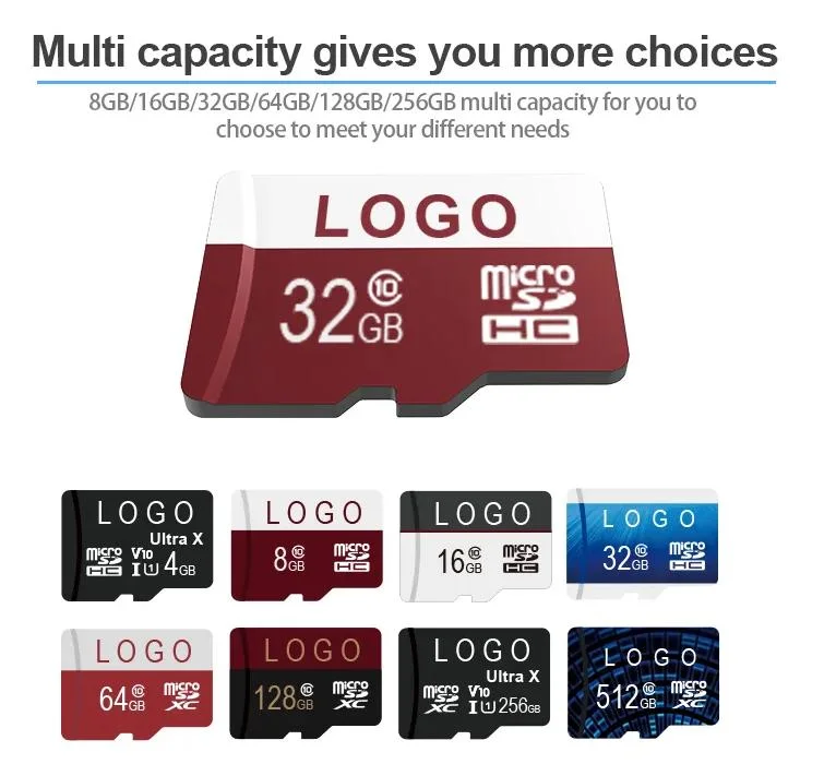 Bulk Factory Micro TF SD Memory Card 2GB for Smart Phone