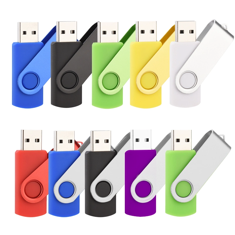 Swivel Plastic USB Pen Drive Colorful Twister High Speed Flash Drive 8GB 16GB USB Flash Drive for Gift