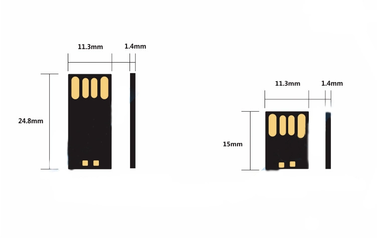 Mini USB Chip UDP for USB Flash Drive 1GB 2GB 4GB 8GB 16GB 32GB