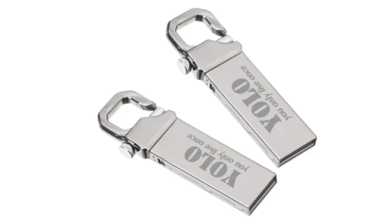 Hook Metal Waterproof 4GB 8GB 16GB 32GB 64GB USB Flash Memory Drive